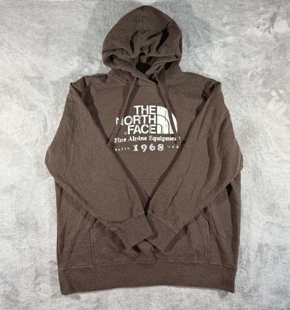 The North Face Fine Alpine Equipment Distressed 1968 Graphic Pullover Hoodie, XL